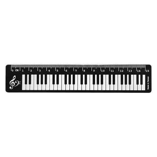 15cm Music Themed Ruler