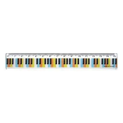 15cm Music Themed Ruler