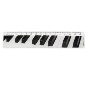 15cm Music Themed Ruler