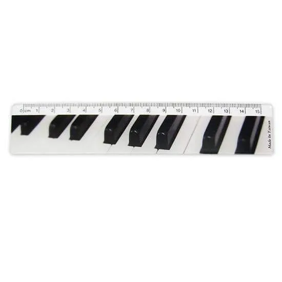 15cm Music Themed Ruler