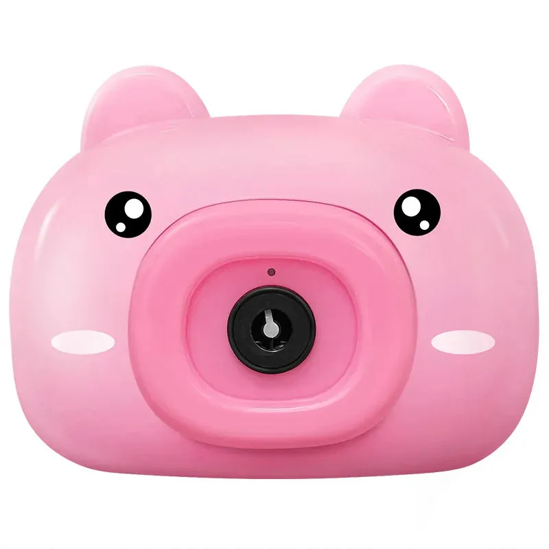 Adorable Piggy Bubble Machine