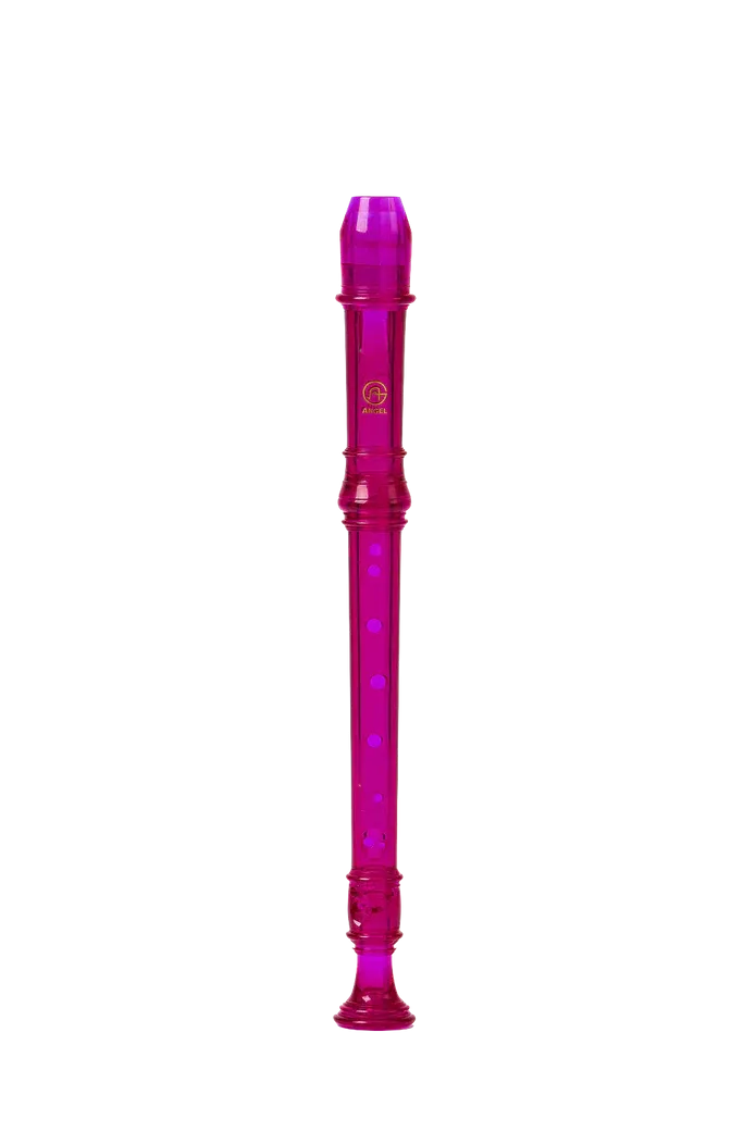 Angel ASRG-300T-PL Soprano 2pc German Recorder (Plum)