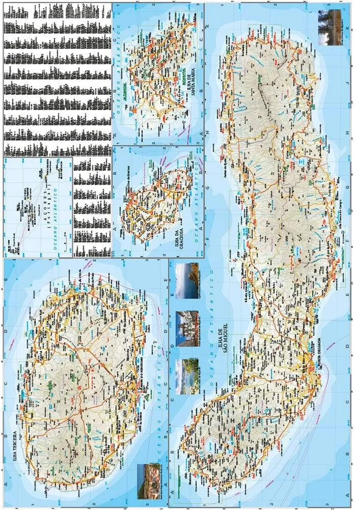 Azores Road Map by Reise Know-How (2023)