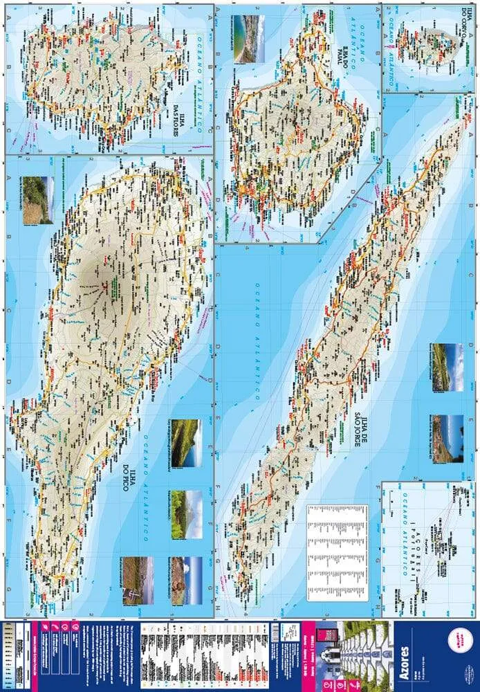 Azores Road Map by Reise Know-How (2023)