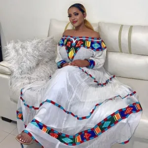 Beautiful Habesha Dress Ethiopian Dress Ethiopian Traditional Dress Womens Dress Modern Habesha Kemis Eritrean Dress