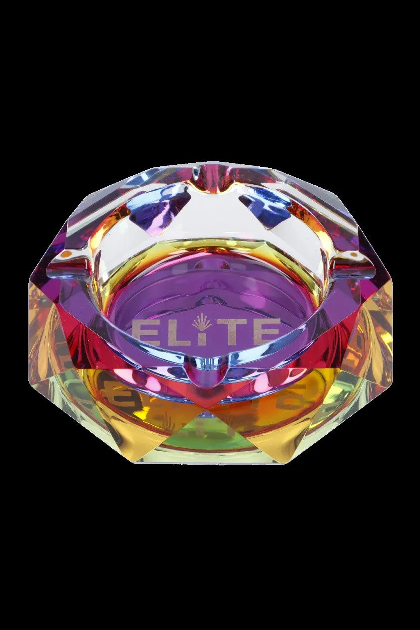 Blue Elite Crystal Ashtray