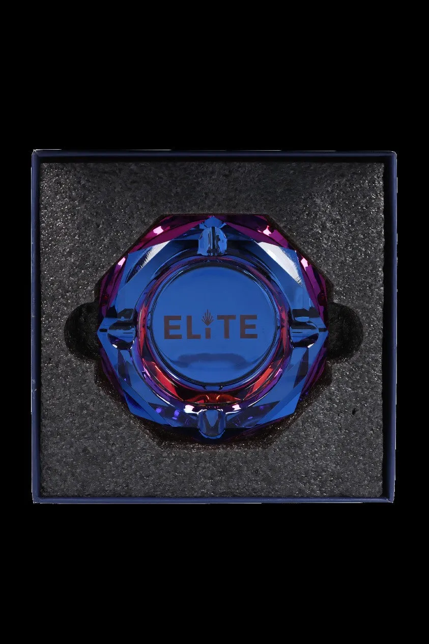 Blue Elite Crystal Ashtray