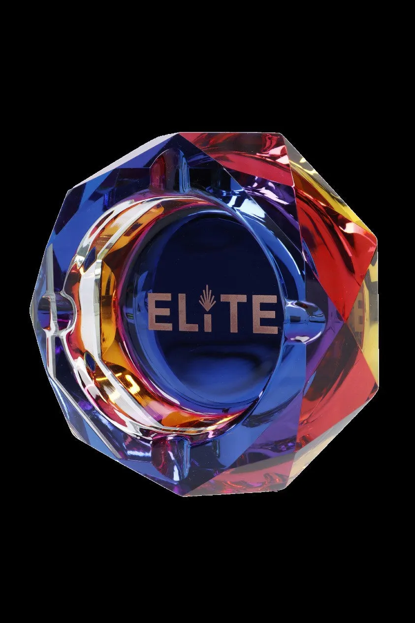 Blue Elite Crystal Ashtray