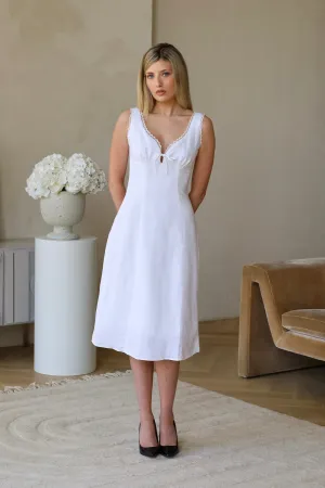 Chloe linen dress