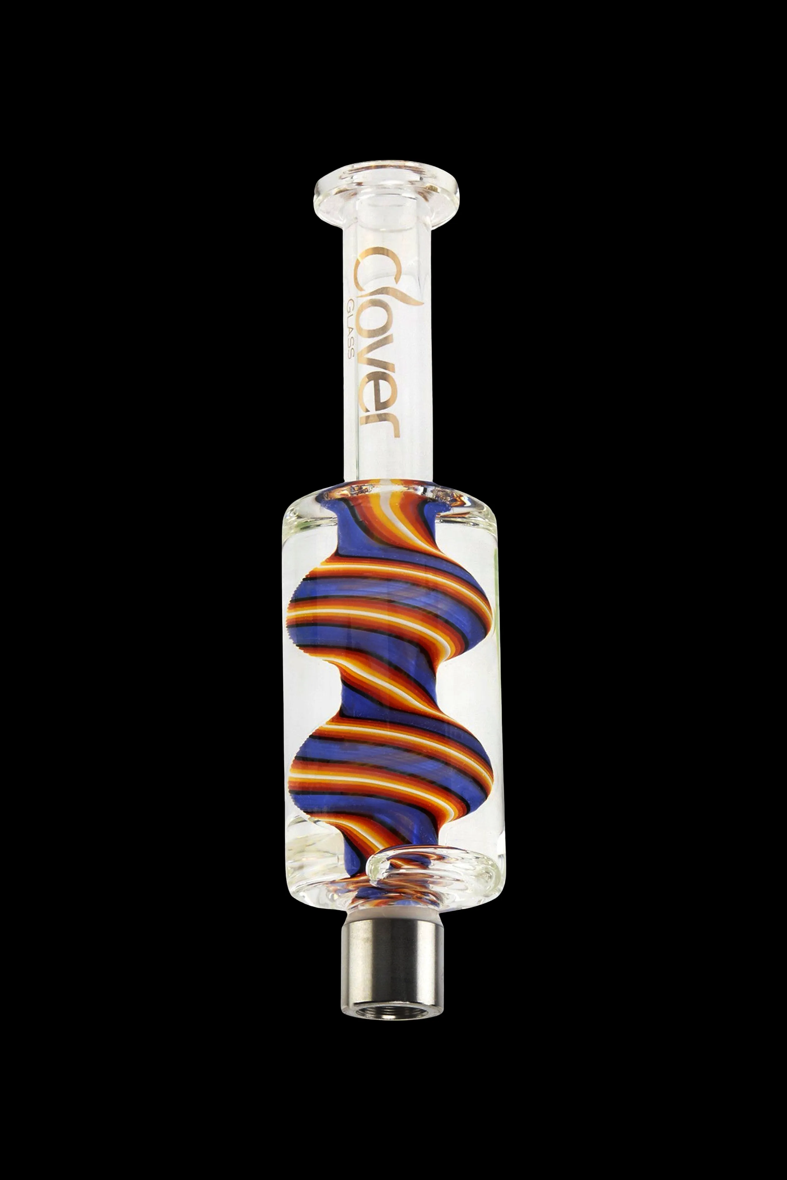 Clover Glass Twisted Nectar Straw Set