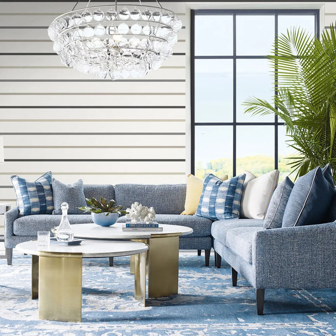 Crew Stripe Luxe Retreat Wallpaper