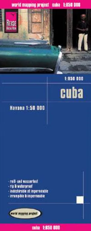 Cuba Folded Travel Map (5th Edition) by Reise Know-How (2011)