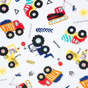Cuddle® Prints - Hardhat Royal Digitally Printed Yardage
