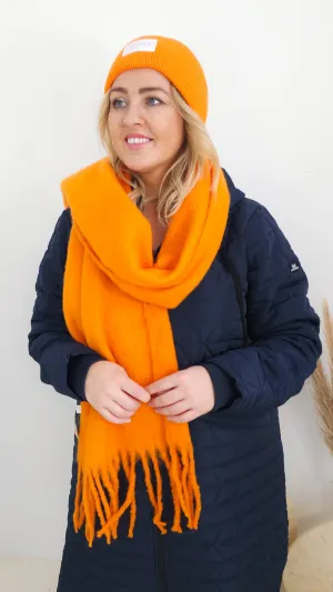 Elora- Orange Scarf