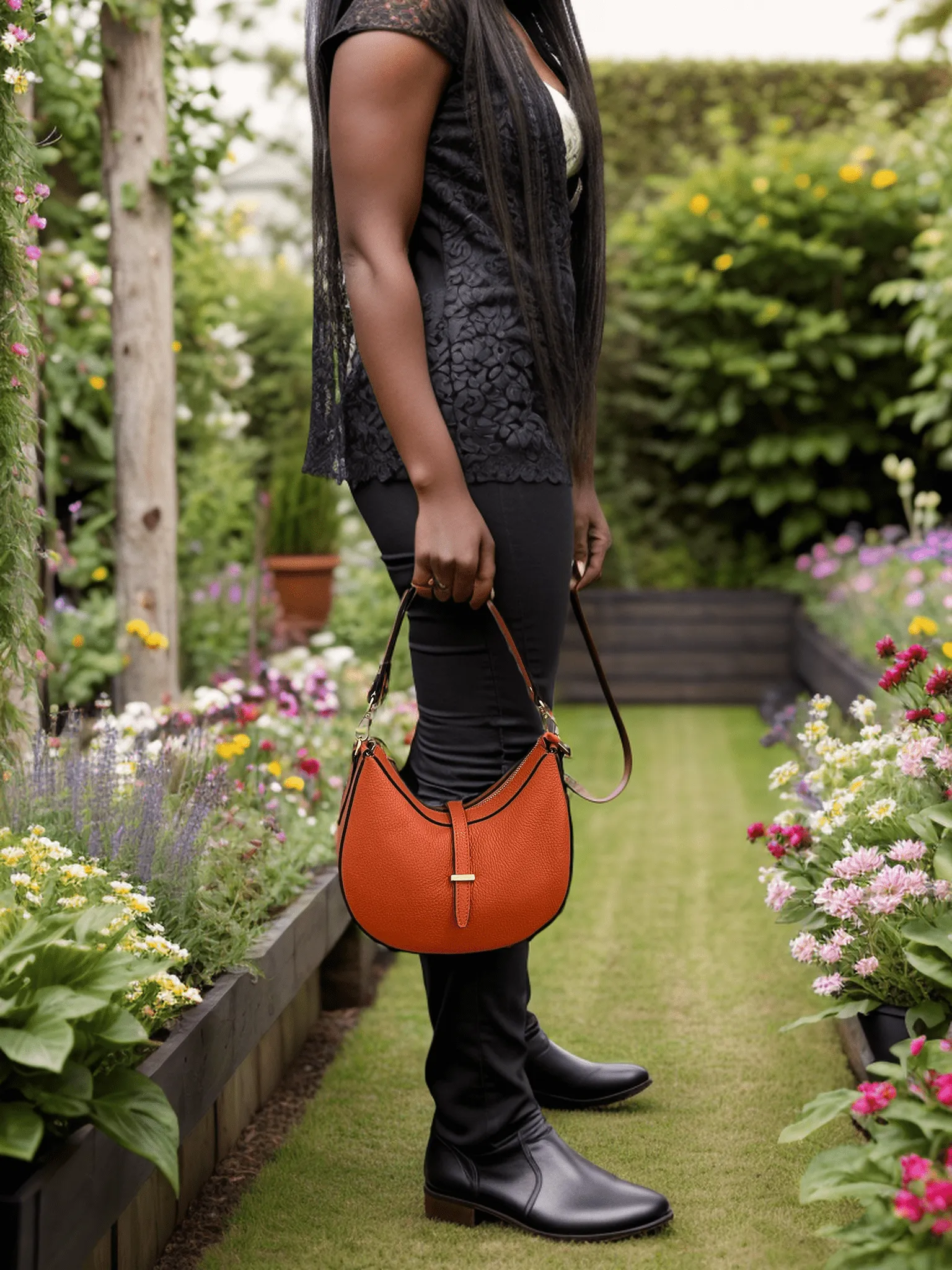 Elysian Shoulder Bag (Orange)