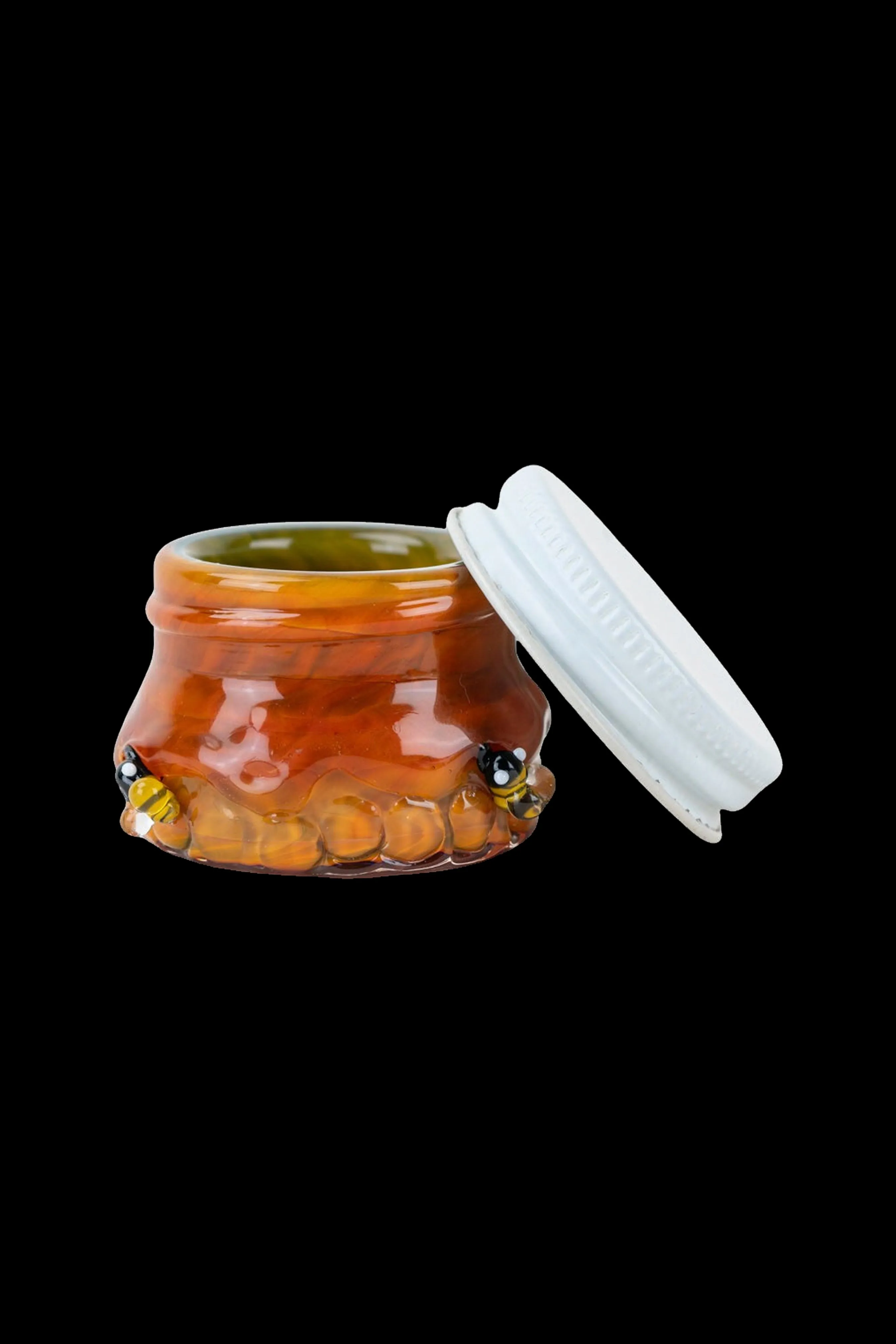 Empire Glassworks Honeycomb Dabber   Terp Jar