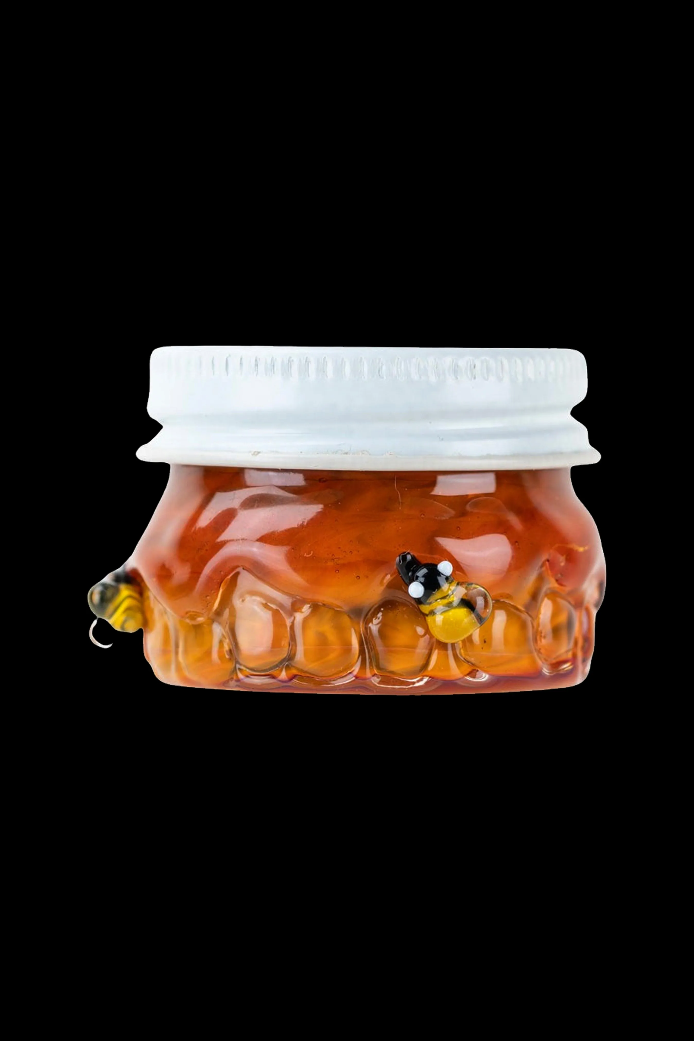 Empire Glassworks Honeycomb Dabber   Terp Jar