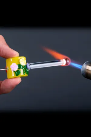 Empire Glassworks Sunshine Garden Poker Wand