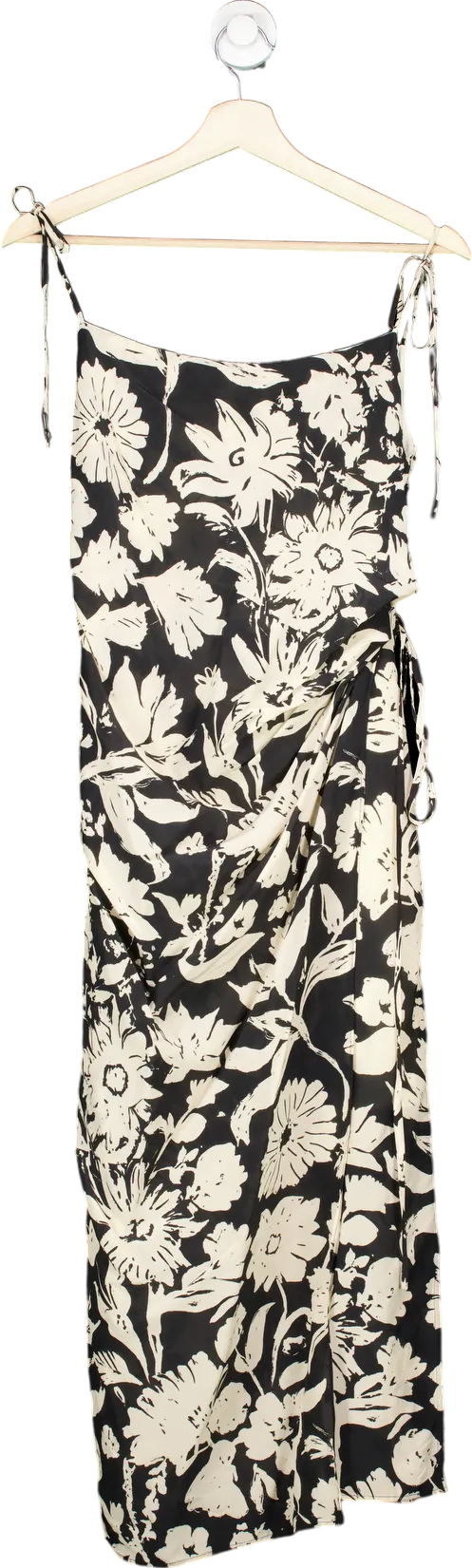 Fabrique Elizabeth Morling Black Floral Limited Edition Dress UK S