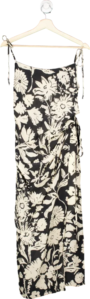 Fabrique Elizabeth Morling Black Floral Limited Edition Dress UK S
