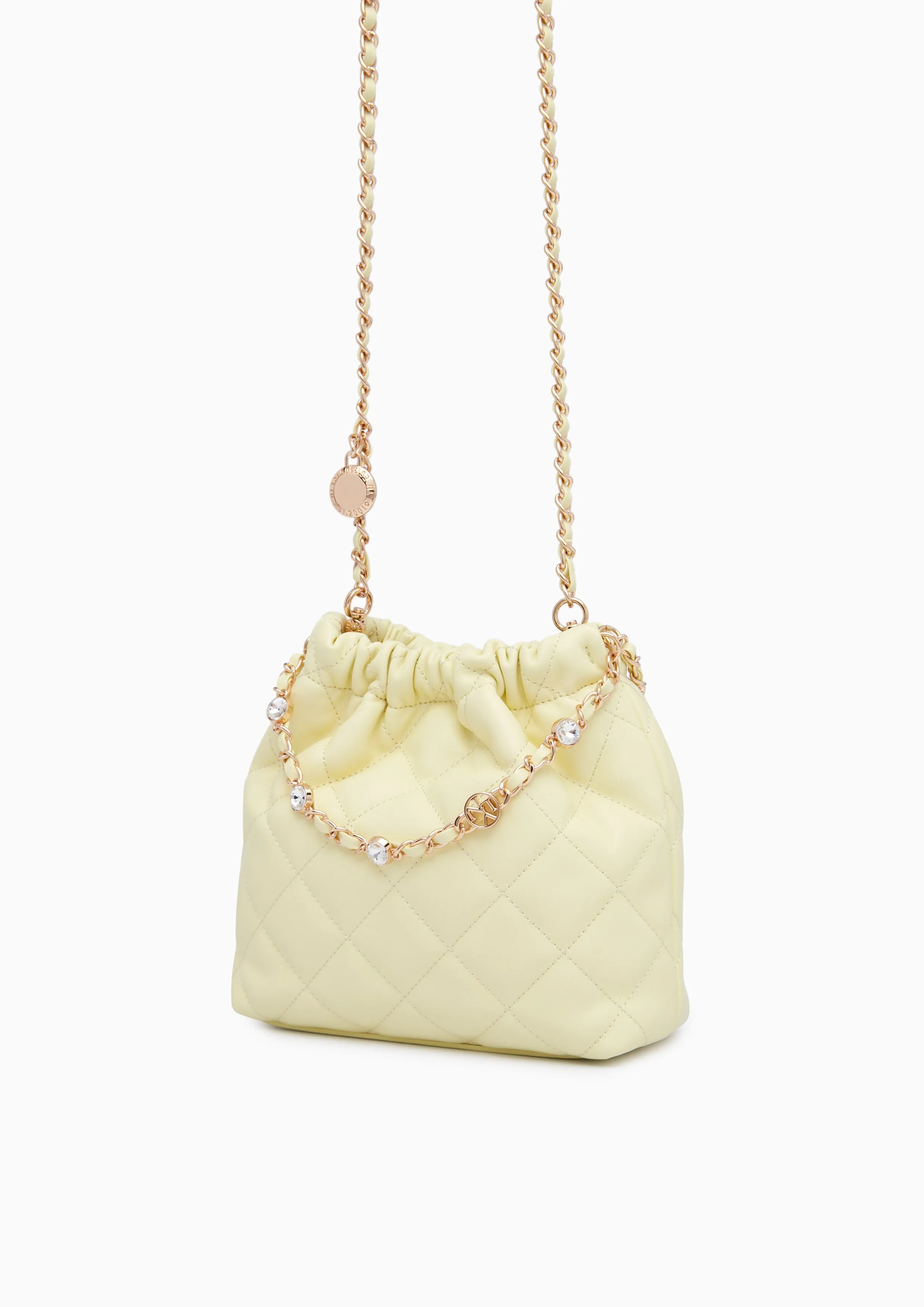 Fontia Mini Shoulder Bag - Light Yellow