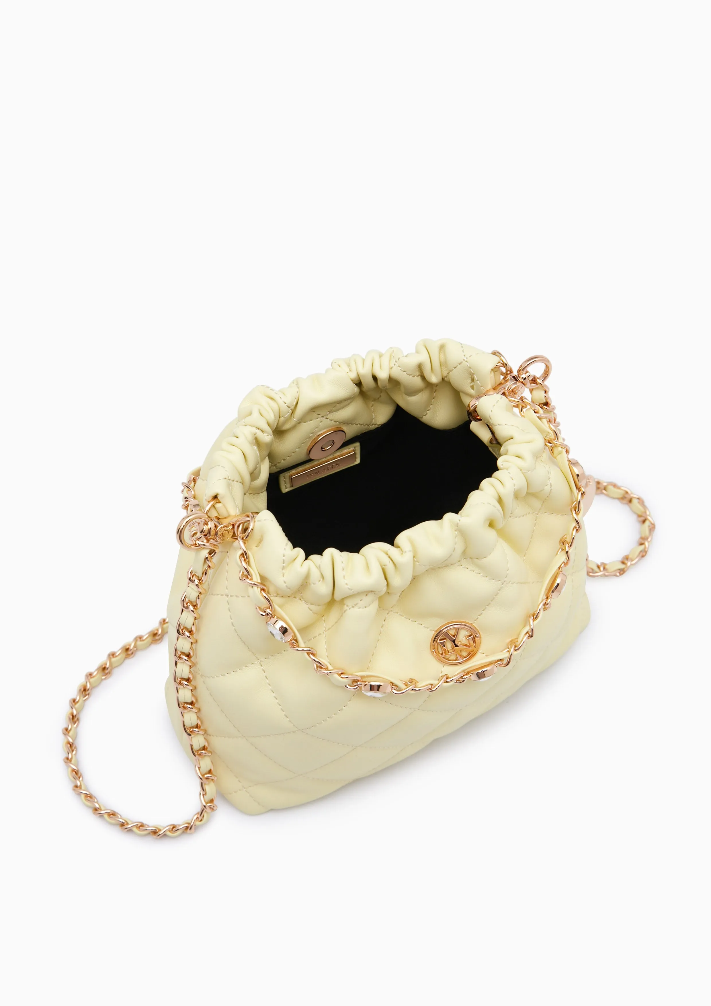 Fontia Mini Shoulder Bag - Light Yellow