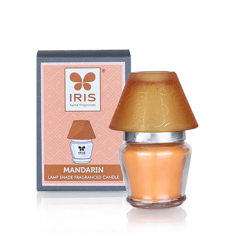 Fragrances Lamp Shade Candle |  100Gm |  Burn Time 24Hrs  | Single | 4 x 5 inches