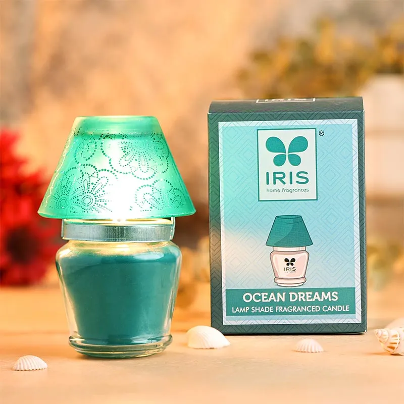 Fragrances Lamp Shade Candle |  100Gm |  Burn Time 24Hrs  | Single | 4 x 5 inches