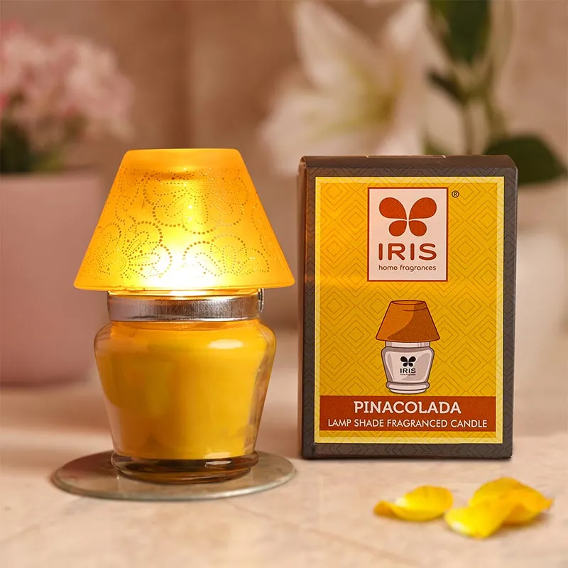 Fragrances Lamp Shade Candle |  100Gm |  Burn Time 24Hrs  | Single | 4 x 5 inches