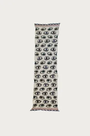 Fulling Wool HAPPY Scarf SPEAKEASY(Colorful) - Natural