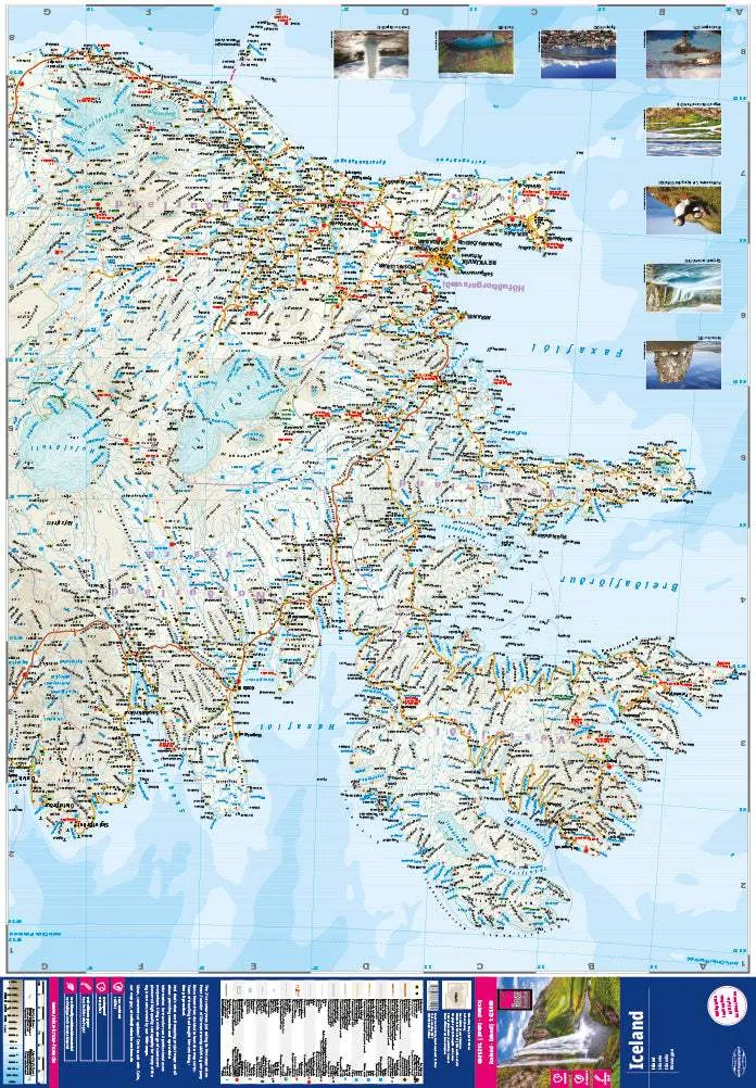 Iceland Road Map by Reise Know-How (2023)