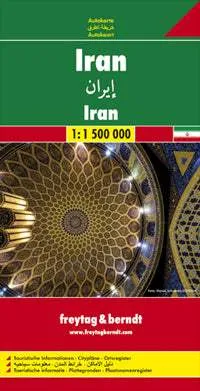 Iran Road Map by Freytag & Berndt (2010)