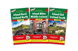 Ireland Road Map: North, Central & South 3 Map Set by Freytag & Berndt (2019)