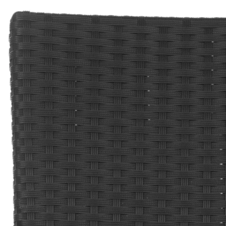 Kelda Stacking Armchairs Set of 2 - Black