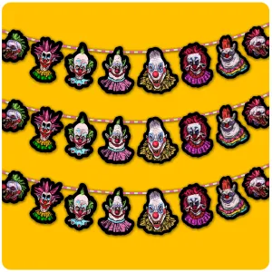 Killer Klowns from Outer Space v2 Horror Character Cutout Banner