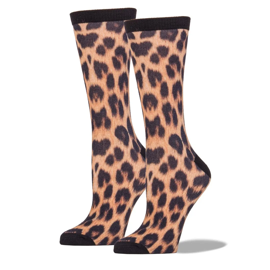 Leopard Women's Crew Sock
