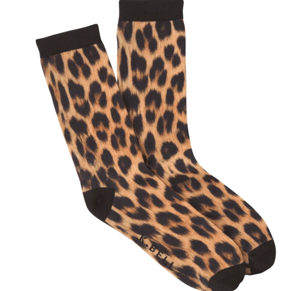 Leopard Women's Crew Sock