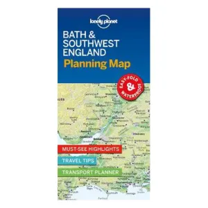 Lonely Planet Bath & Southwest England Planning Map