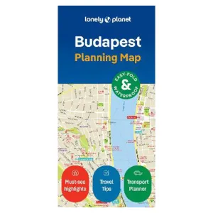 Lonely Planet Budapest City Map