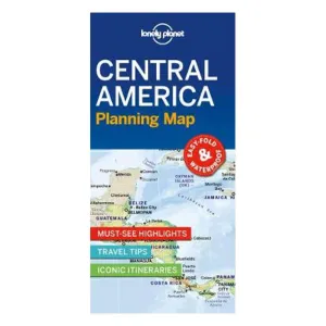 Lonely Planet Central America Planning Map