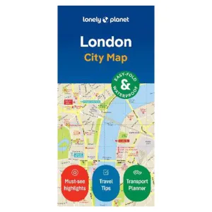 Lonely Planet London City Map