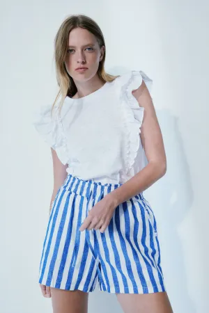 Marbella Frill Tank Top