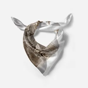 Marie Antoinette Silk Square Scarf