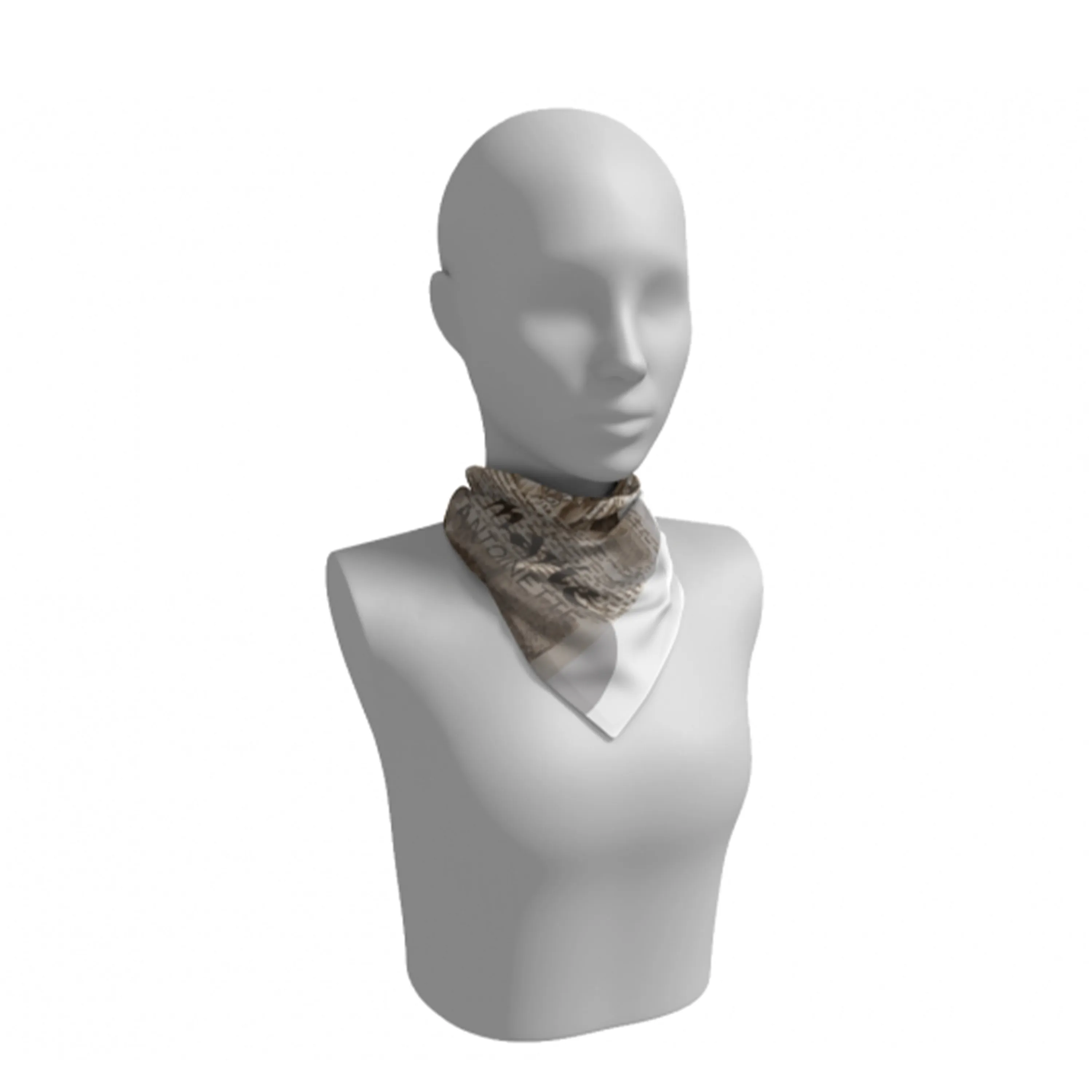 Marie Antoinette Silk Square Scarf