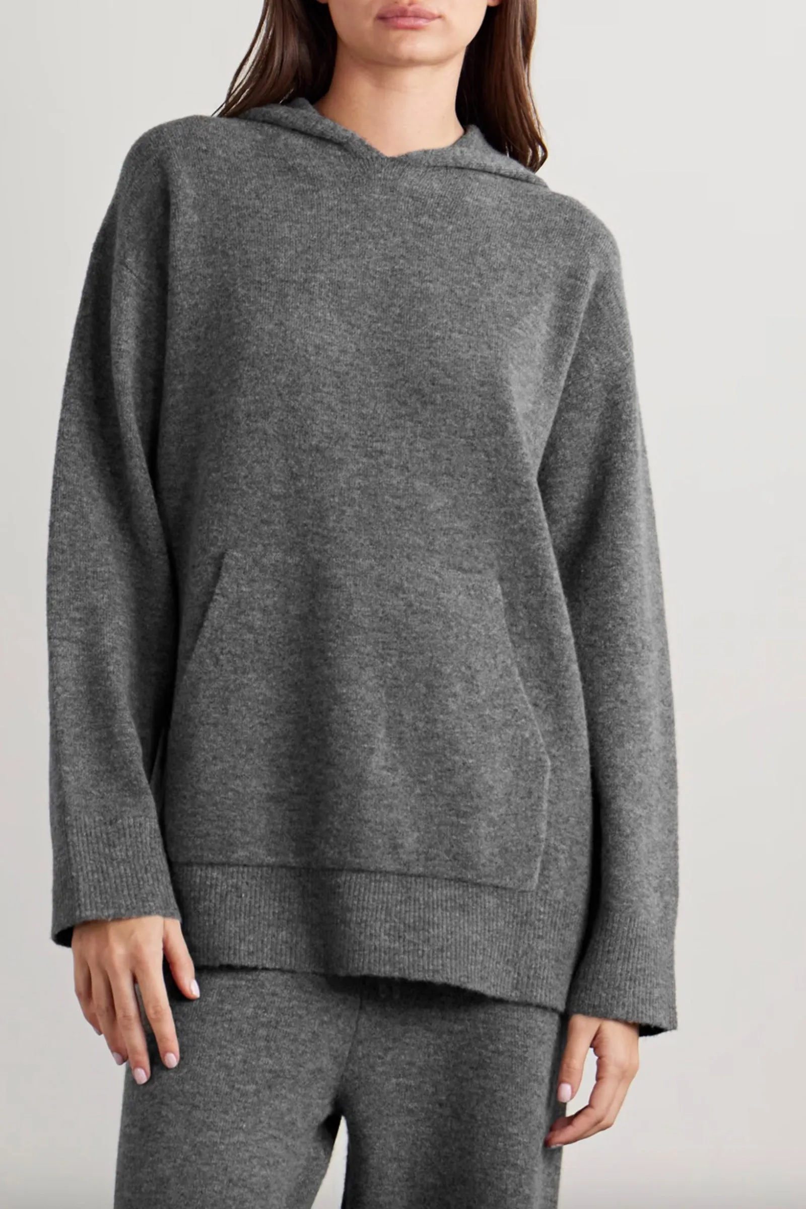 Merino Wool-blend Hoodie