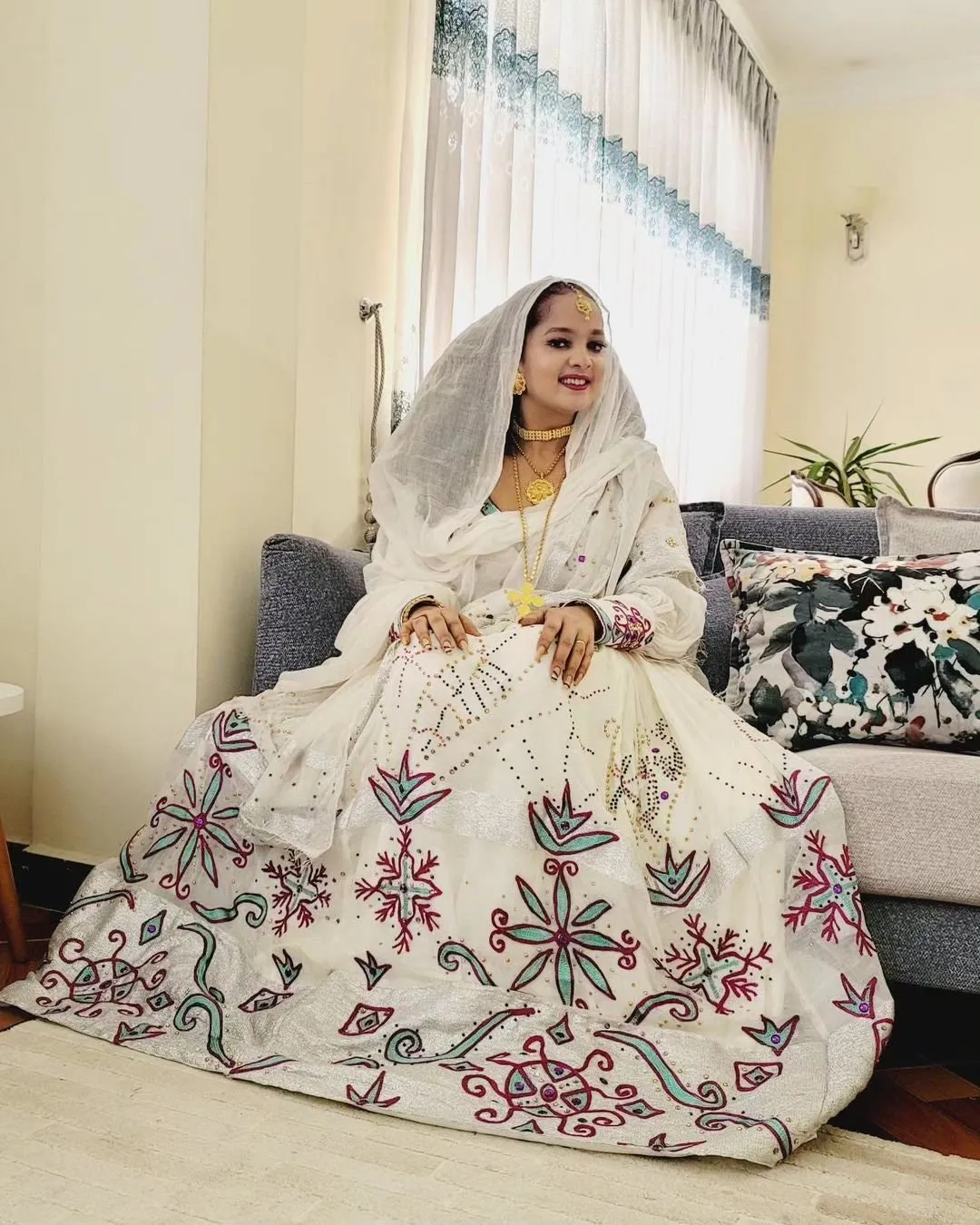 Modern Ethiopian Dress Ethiopian Traditional Dress Womens Dress Habesha Dress Modern Habesha Kemis Eritrean Dress