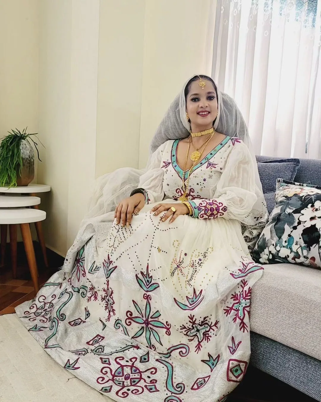 Modern Ethiopian Dress Ethiopian Traditional Dress Womens Dress Habesha Dress Modern Habesha Kemis Eritrean Dress