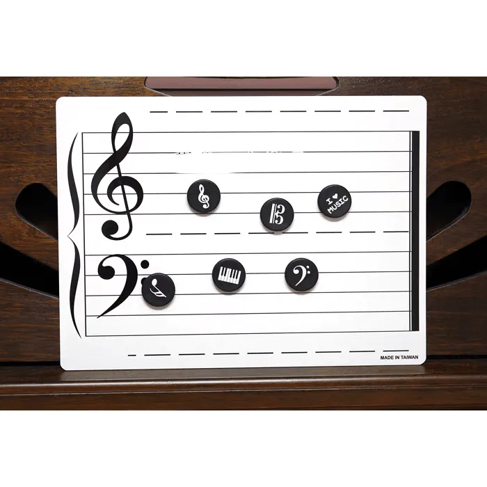 Music Themed Fridge or Whiteboard Magnets (Set of 6)