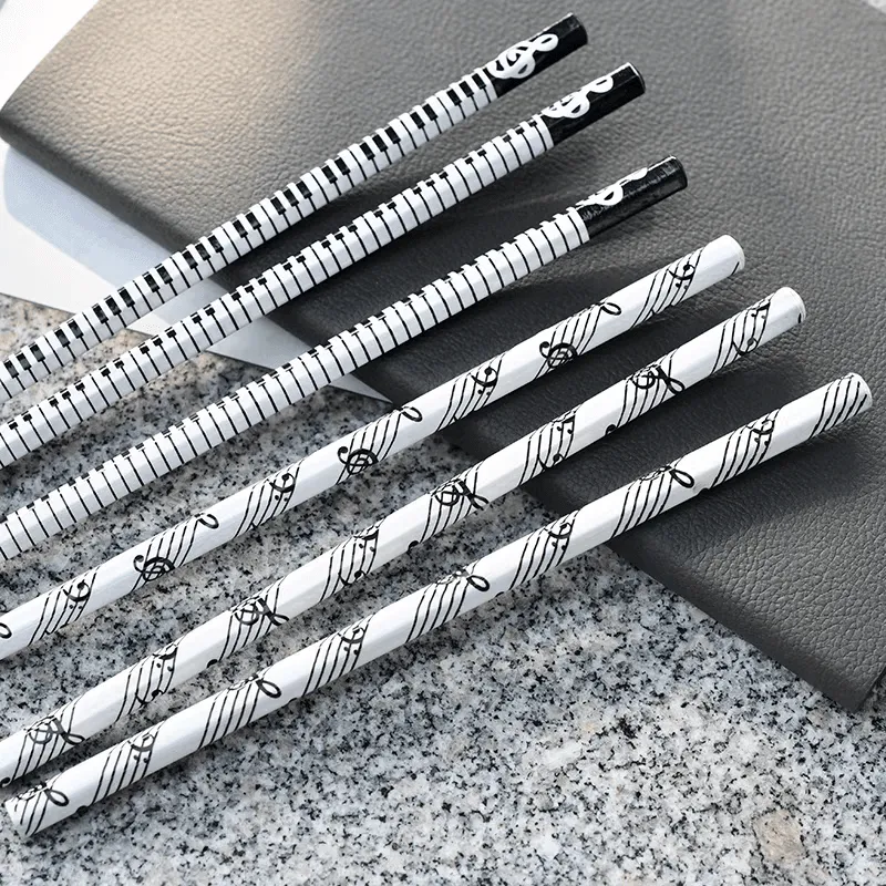Music Themed Pencil - Assorted Designs (Single Pencil)