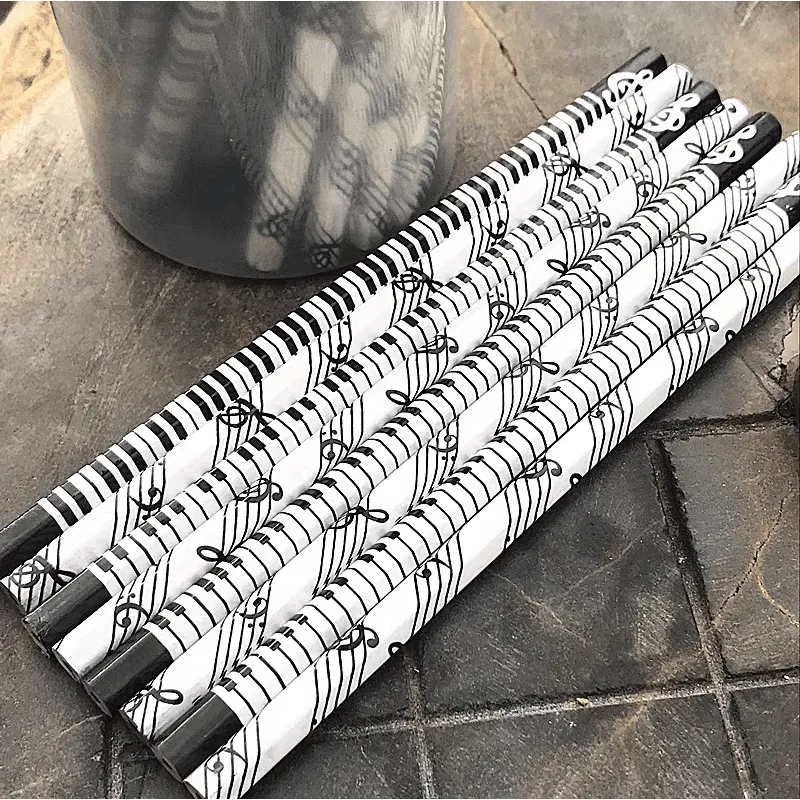 Music Themed Pencil - Assorted Designs (Single Pencil)